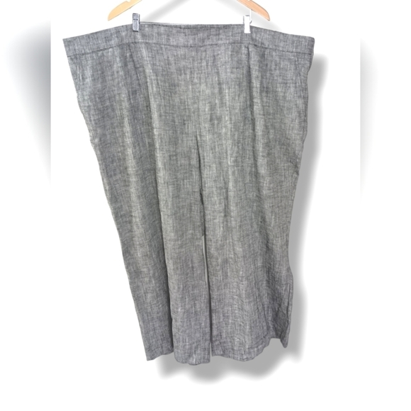 NWT Rachel Comey x Target Grey Chevron High-Rise Wide Leg Tweed Pants 5X - Picture 4 of 9